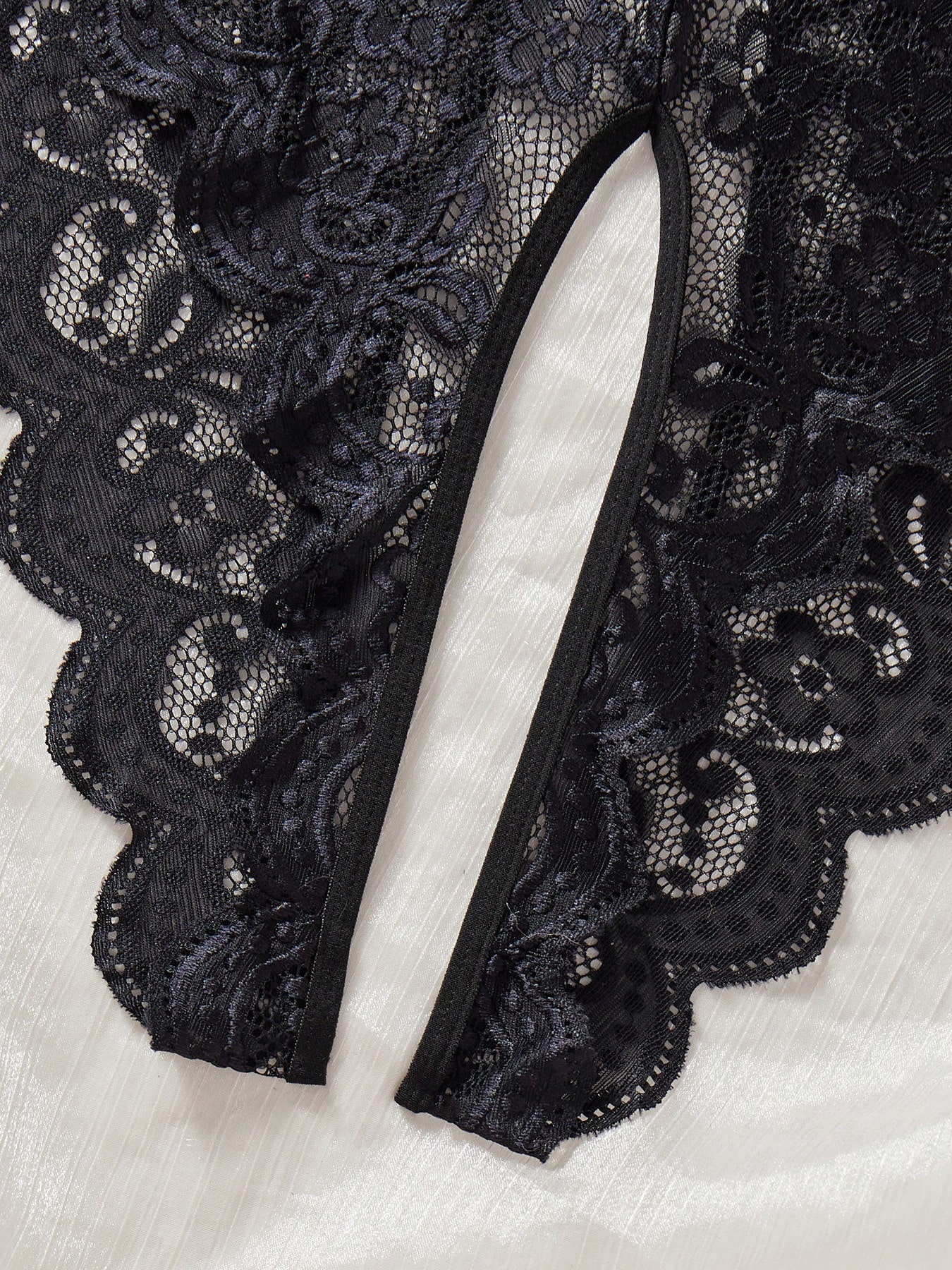 Lace Floral Lingerie